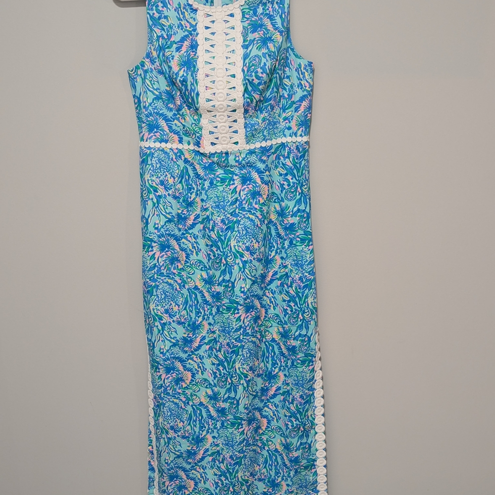 Lilly Pulitzer Ashler Maxi Shift Dress